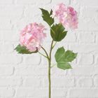 Boltze Home, sztuczna hortensja na łodydze, 35 cm