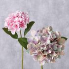 Boltze Home, sztuczna hortensja na łodydze, 46 cm