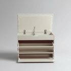 Boximo, Vault, szafka na buty z siedziskiem i wysuwanymi półkami, 57-30-53 cm