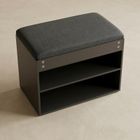 Boximo, Vira, szafka na buty z siedziskiem i schowkiem, 60-50-35 cm