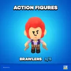 Brawl Stars, Colt, figurki akcji, 11 cm