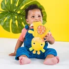 Bright Starts, Żyrafa, pluszowy gryzak, sensoryczna przytulanka