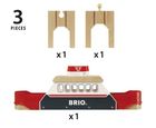 Brio World, Prom kolejowy, światło i dźwięk, zabawka drewniana