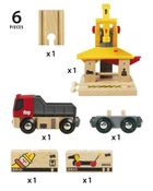 Brio World, Stacja przeładunkowa, zabawka drewniana