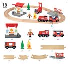 Brio World, Straż Pożarna, kolejka, zabawka drewniana