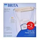 Brita, Style Essential, dzbanek filtrujący, 2 wkłady MaxtraPro PP, piaskowy, 2,4l