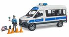 Bruder, Mercedes-Benz Sprinter, policja, pojazd interaktywny z figurką akcesoriami