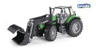 Bruder, Traktor Deutz Agrotron X720 z ładowarką czołową