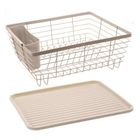 Brunbeste, suszarka do naczyń z ociekaczem i tacą, 4028