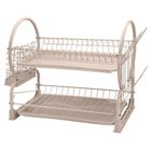 Brunbeste, suszarka do naczyń z ociekaczem i tacą, dwupoziomowa, 4029