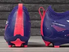Buty piłkarskie dziecięce, korki, fioletowe, Puma Ultra 5 Match FG/AG