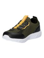 Buty sportowe chłopięce, zielone, American Club
