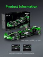 Cada, F1 Kick Sauber, pojazd, klocki konstrukcyjne, 314 elementów