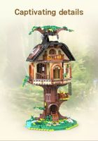 Cada, Tree House Library, Biblioteka w domku na drzewie, LED, 1808 elementów