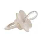 Canpol babies, Mountains, symetryczny smoczek uspokajający, silikonowy, żółty, 0-6 m, 2 szt.