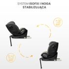 Caretero, Fortis i-Size, fotelik samochodowy, graphite, 40-150 cm