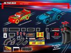 Carrera Go, Auta, Glow Racers, tor wyścigowy, 6,2m, zestaw z 2 pojazdami, 1:43