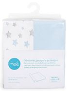 Ceba Baby, Blue Stars, pokrowiec na przewijak, blue, 50-70/80 cm, 2 szt.