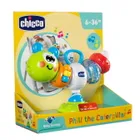 Chicco, Baby Senses, gąsienica na krzesełko do karmienia, zabawka sensoryczna