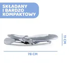Chicco, Hoopla, leżaczek, bujaczek, 2w1, titanium