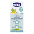 Chicco, pasta do zębów o smaku jabłkowo-bananowym, bez fluoru, 6m+, 50 ml