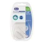 Chicco, PhysioForma Soft, smoczek uspokajający, silikonowy, przeźroczysty, 6-16m