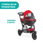 Chicco, Trio Activ3, wózek wielofunkcyjny 3w1, Red Berry