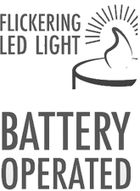 Christmas Decoration, zestaw świeczek tealight LED, 15 szt.