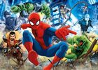 Clementoni, Spider-Man, puzzle 4w1, zestaw, 360 elementów