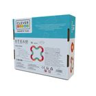 Cleverclixx, Race Track Add-on Curves Intense, klocki magnetyczne, 15 elementów