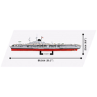 Cobi, 3086 WOWS Lotniskowiec Graf Zeppelin, klocki, 3100 elementów
