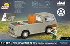 Cobi, Action Town, Volkswagen T2a Pritschenwagen, klocki, 151 elementów