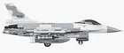 Cobi, Armed Forces, F-16C Fighting Falcon, klocki, 1:48, 463 elementy