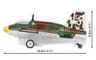 Cobi, Historical Collection, WWII, Messerschmitt Me 163B Komet, klocki, 1:32, 543 elementy