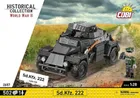 Cobi, Historical Collection WWII, Sd.Kfz., 222, klocki, 502 elementy