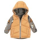 Cool Club, Bezrękawnik chłopięcy z kapturem, Bluza rozpinana, polarowa, 3w1, mix