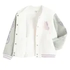 Cool Club, Bluza bejsbolówka dziewczęca, rozpinana, mix