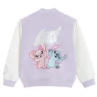 Cool Club, Bluza bejsbolówka dziewczęca, rozpinana, mix, Lilo i Stitch