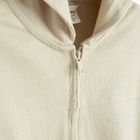 Cool Club, Bluza chłopięca z kapturem, rozpinana, baggy, beżowa