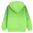 Cool Club, Bluza chłopięca z kapturem, rozpinana, zielona