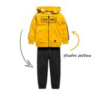 Cool Club, Bluza chłopięca z kapturem, żółta, Zone