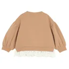 Cool Club, Bluza dziewczęca, brązowa