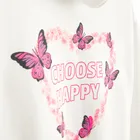 Cool Club, Bluza dziewczęca z kapturem, ocieplana, biała