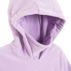 Cool Club, Bluza dziewczęca z kapturem, polarowa, fioletowa