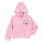 Cool Club, Bluza dziewczęca z kapturem, rozpinana, różowa, SmileyWorld