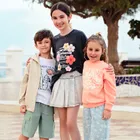 Cool Club, Bluzka dziewczęca z długim rękawem, pomarańczowa