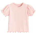 Cool Club, Bluzka dziewczęca z krótkim rękawem, prążkowana, mix, zestaw, 2 szt.