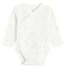 Cool Club, Body chłopięce z długim rękawem, białe, zestaw, 2 szt.