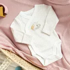 Cool Club, Body dziewczęce z długim rękawem, białe, Kubuś Puchatek, zestaw, 2 szt.