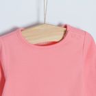 Cool Club, Body dziewczęce z długim rękawem, białe, różowe, żółte, zestaw, 3 szt.